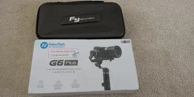 BRAND NEW GIMBAL FEIYUTECH G6 PLUS. BRUSHLESS 3 AXIS WIFI NO TAX, View more
