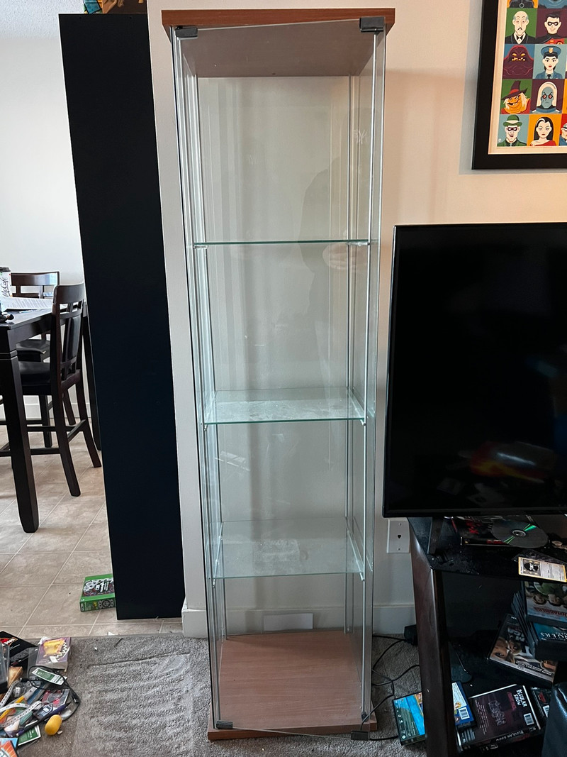 Ikea Detolf Display Case Hutches & Display Edmonton Kijiji