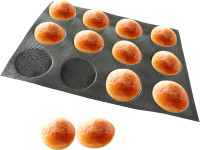 Silicone Choux Tarts Forms Perforated Bakery Molds Bread Baking