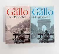 Roman - Max Gallo - Les Patriotes - T 1-2-3-4 - France Loisirs