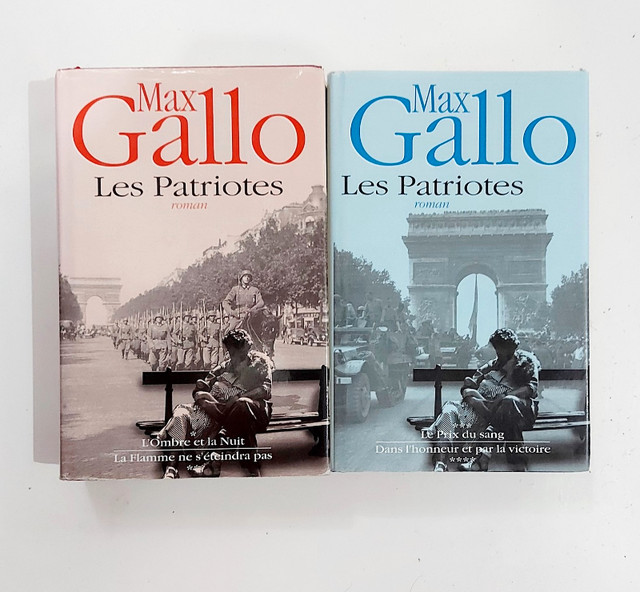 Roman - Max Gallo - Les Patriotes - T 1-2-3-4 - France Loisirs dans Ouvrages de fiction  à Granby