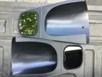 Cipa Towing mirrors/Hidden hitch flat bar trailer hitch