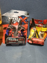 Spy Gear (two small BNIB sets)