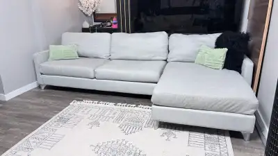 grey sectional, View more