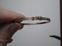 bracelet (stamped 8ct rolled gold)