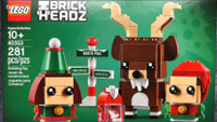 LEGO 40353 Reindeer, Elf and Elfie   Brickheadz 