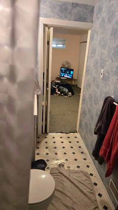 One big bedroom basement appartment available for rent in newmarket for 1550 per month including uti...