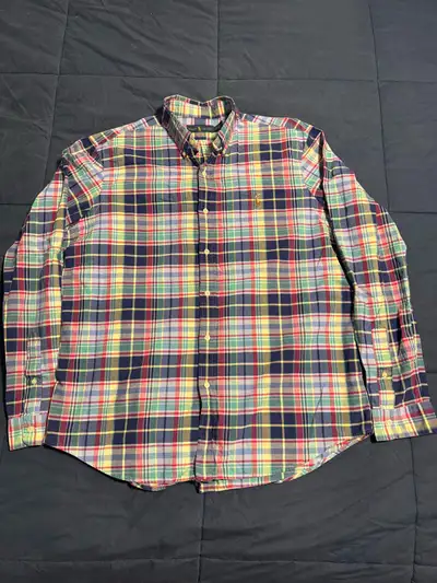 Men’s Polo Ralph Lauren Casual Button Down Shirt Size Xl, View more