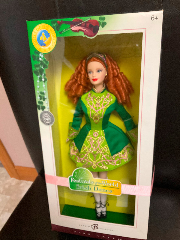 Festivals of the World-Irish Dance Barbie in Arts & Collectibles in Woodstock