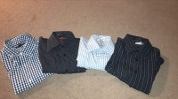 Four button up shirts for sale 