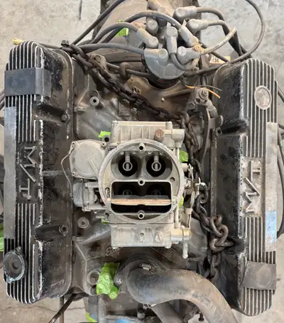 Mopar 360 engine with 727 transmission Mostly complete and ready to drop in after a clean-up and pai...