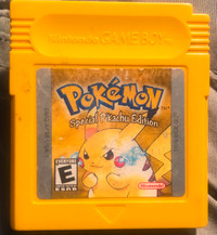 Pokemon Yellow Special Pikachu Edition Nintendo GameBoy