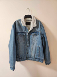 Vintage DKNY Jeans Dusty Indigo Denim Distressed Jacket ／unisex 