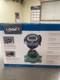 Orbit programmable battery operated control valve