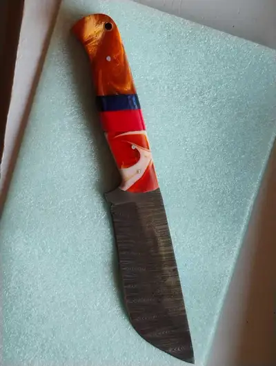 Damascus steel new lifetime warranty custom orders available., View more