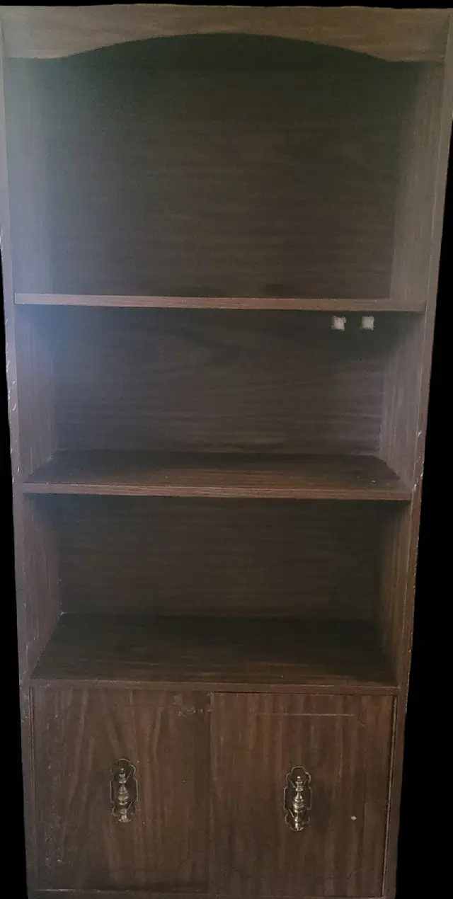 L Wooden bookshelf. I deliver! in Bookcases & Shelving Units in St. Albert - Image 2