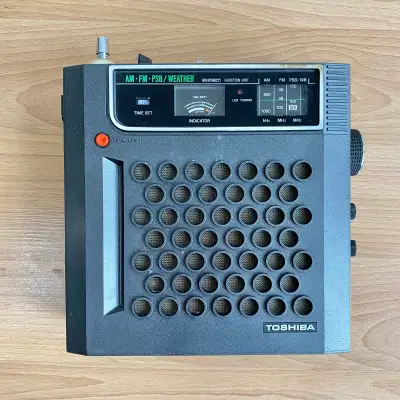 Vintage Toshiba IC Radio Model RP 1900M - Works!, View more
