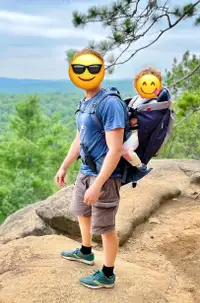 Child carrier backpack Phil&teds Escape
