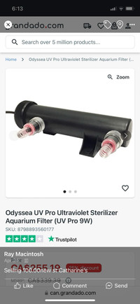 UV Sterilizer for Aquarium 