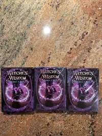 Witches Wisdom Oracle Cards 47 Cards Tarot Card Deck Set x3