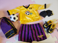 American Girl of Today Soccer Gear "retired"