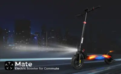 Conquer Any Terrain with the Mate 1000W Electric Scooter - Shop Online in Canada! Based in Brantford...