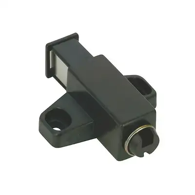 Magnetic touch catch single black BP509690 / loquet magnétique, View more