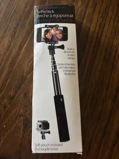 Get ready to capture your best angles with this new Sunpak Bluetooth Selfie Stick! Featuring a built...