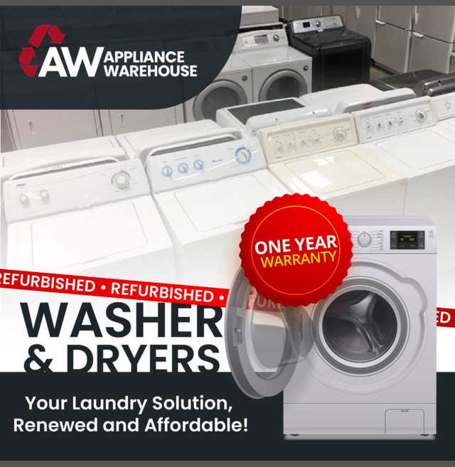 REFURBISHED TOP LOAD/FRONT LOAD WASHER CLEARANCE SALE!! in Washers & Dryers in Edmonton