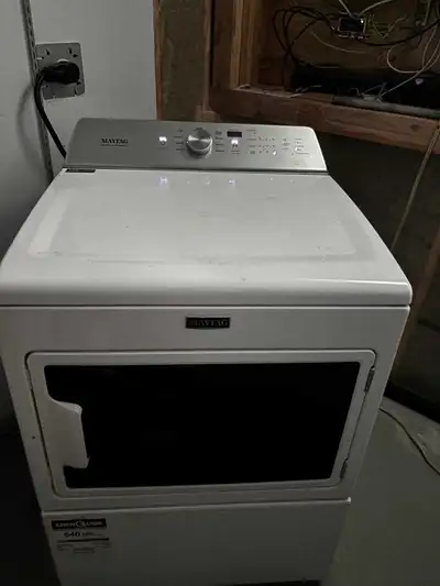 USED MAYTAG ELECTRIC DRYER - Model YMEDB765FW0, View more
