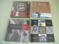 Albums souvenir de timbres du canada de 2010 à 2013