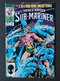 Prince Namor: The Sub-Mariner # 3 (1984 Marvel Comics)