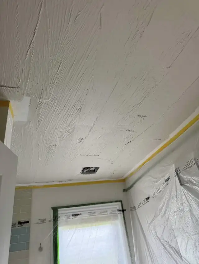 Drywall | Mud & Tape | Dustless pop corn ceiling removal64667460320515124