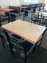 Restaurant chairs metal frame or wood frame