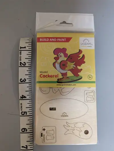 I have for sale a brand new DIY Wooden Build & Paint Model Cockerel!! If you have any questions or w...