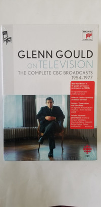 Glenn Gould on Television The Complete CBC Broadcast 1954-1977