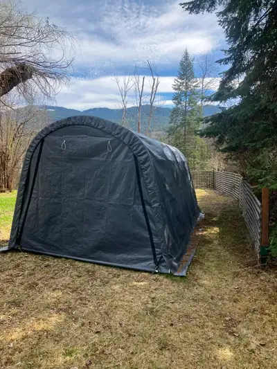 ShelterLogic Garage-in-a-Box Round Auto Shelter, View more