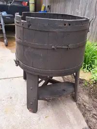 Antique barrel Planter?