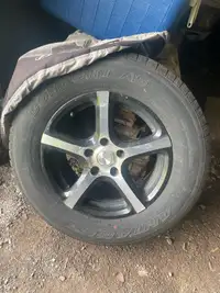 4 tires spyn rims 