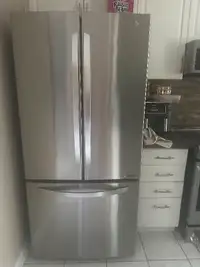 Stainless steel fridge LG