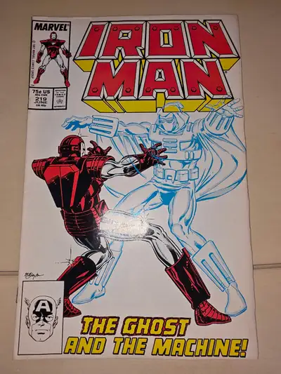 Iron Man The Ghost And The Machine Marvle Comics Magazine Novel, View more