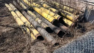Approximately 55 joints of pipe About 16-18’ long Stony Plain pick up