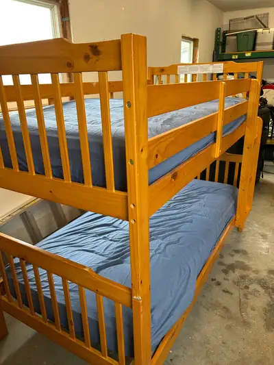 Bunk beds with mattress , View more