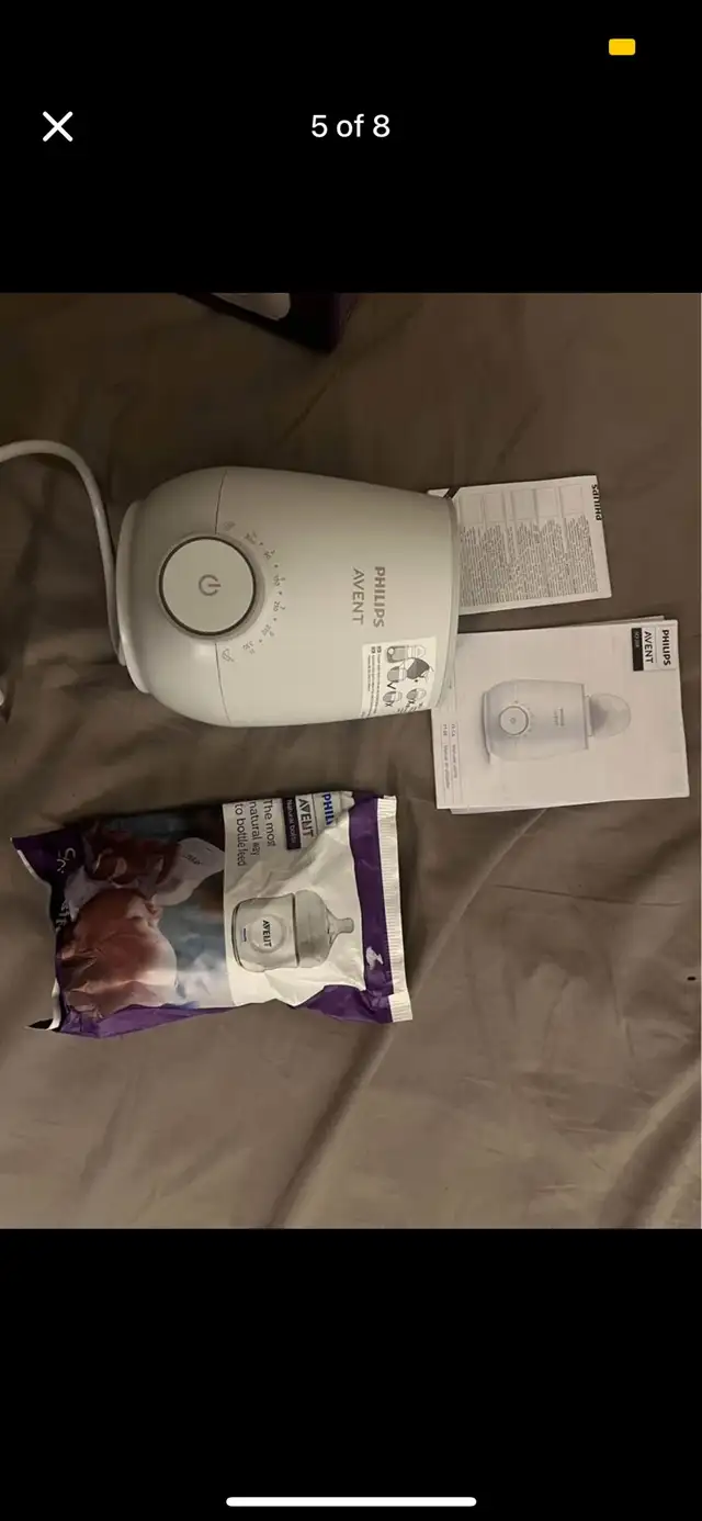 Philips Avent Bottle Warmer & New bottle 62863736900993123