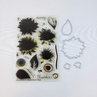 Stamps And Dies Sunny Studio Sunflower Fields Flowers Crafts Car