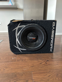 12” inch subwoofer and Amplifier