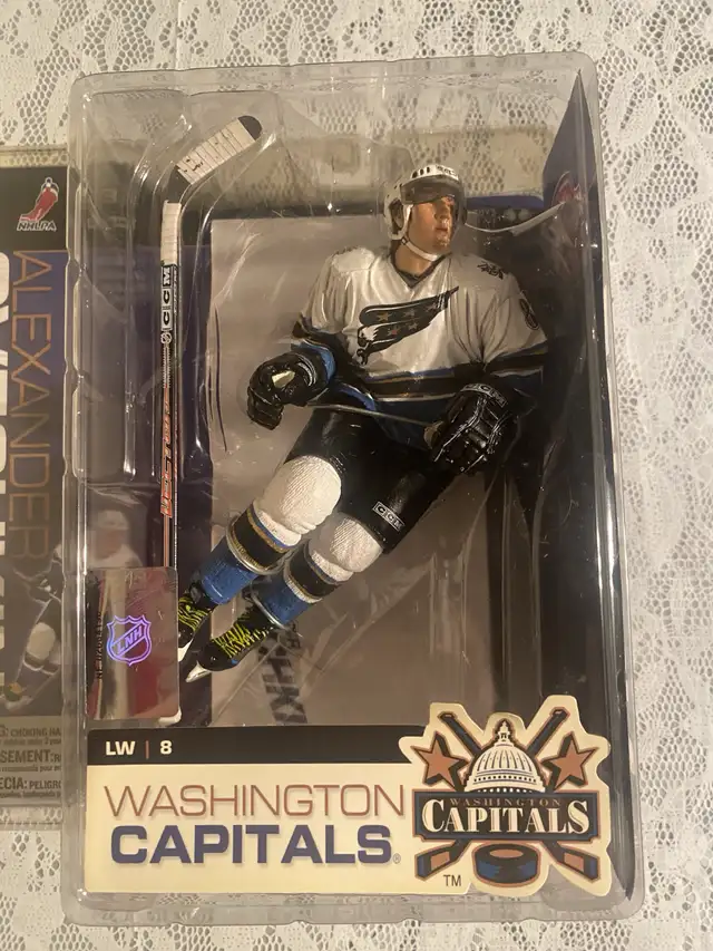 Rare Mcfarlane NHL (ONE) Alex Ovechkin Capitals Rookie figure in Hockey in Hamilton - Image 3