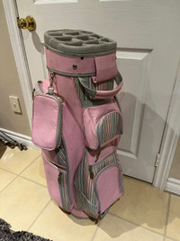 Women’s / Ladies Pink Golf Cart Bag 