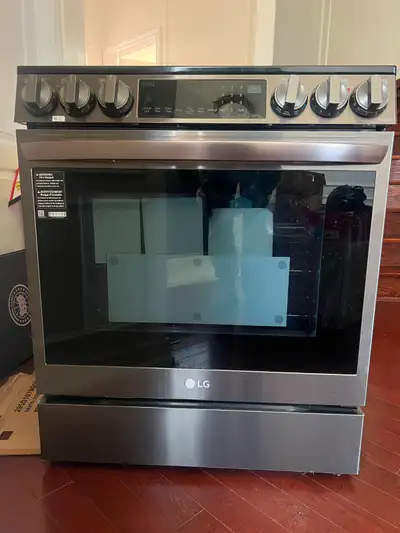 LG ProBake Convection Electric Slide-In Range — Like New, View more