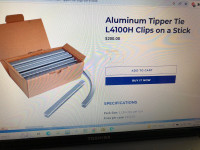 Tipper Tie Clips  25.00 for 4 boxes